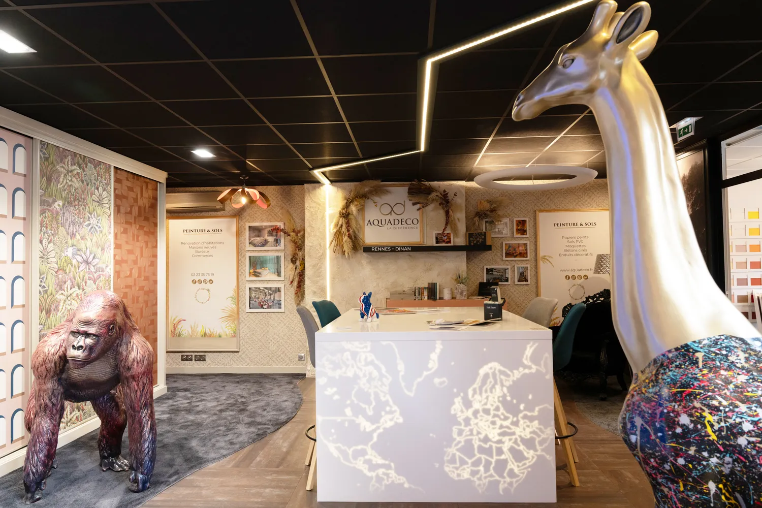 amenagement bureau professionnel saint jacques de la lande